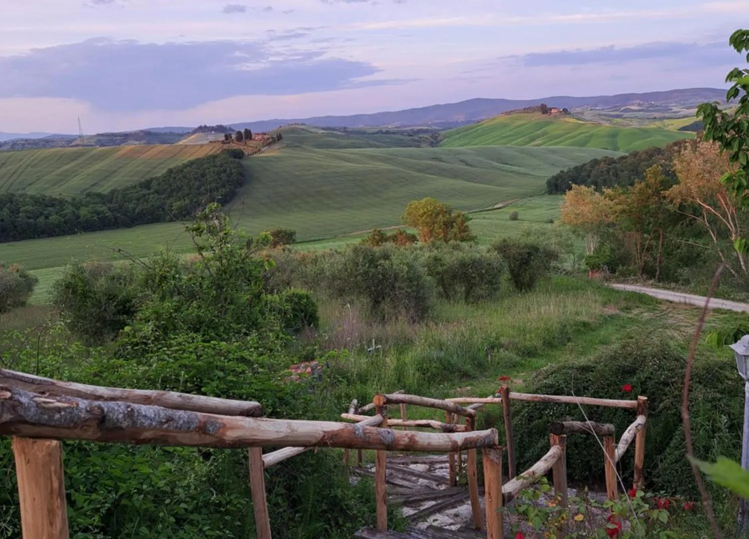 Çiftlik konaklama Agriturismo Caliano Asciano İtalya