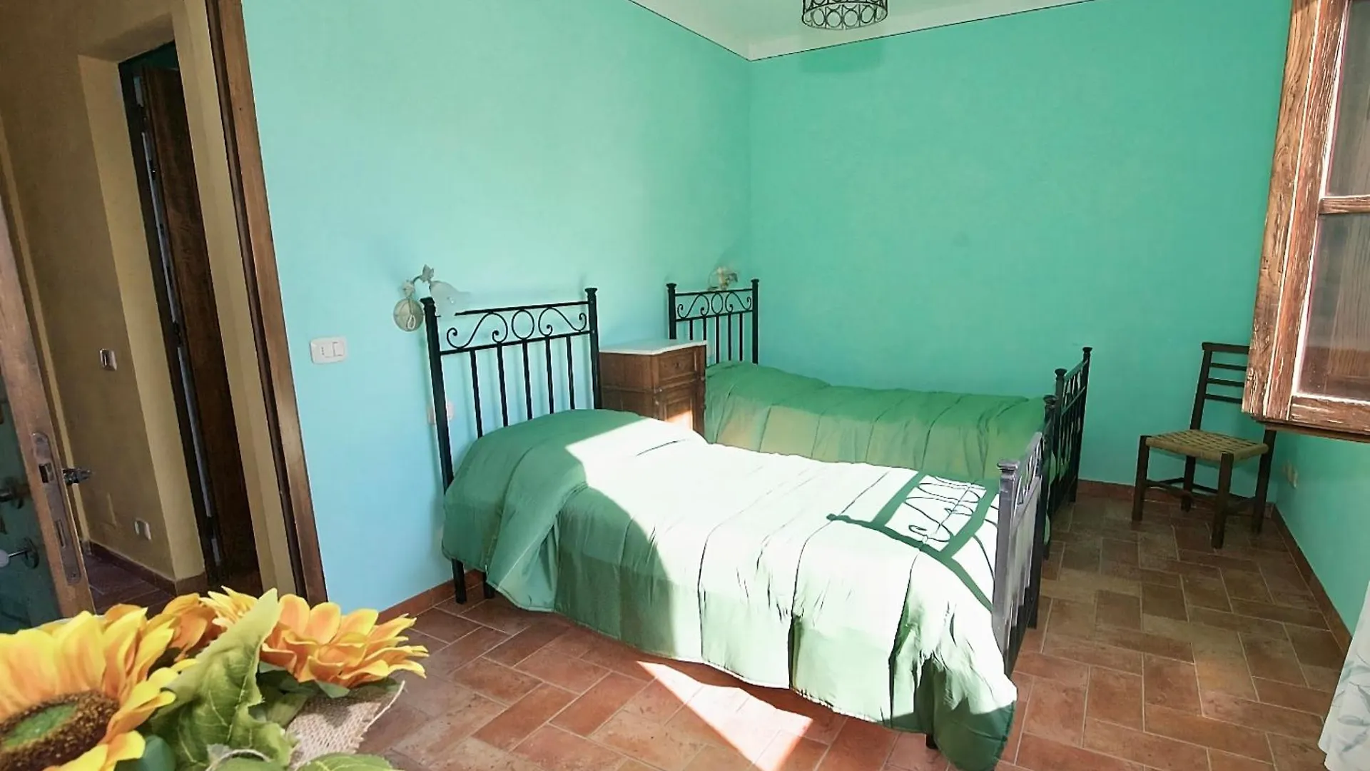 Çiftlik konaklama Agriturismo Caliano Asciano İtalya